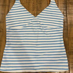Vintage Striped Halter Top Y2K